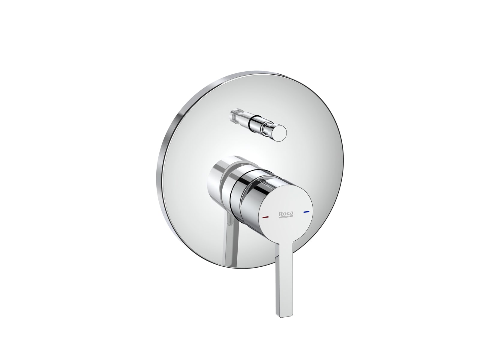 Μπαταρίες ντους / λουτρού Chrome Naia A5A0B96C00 Roca