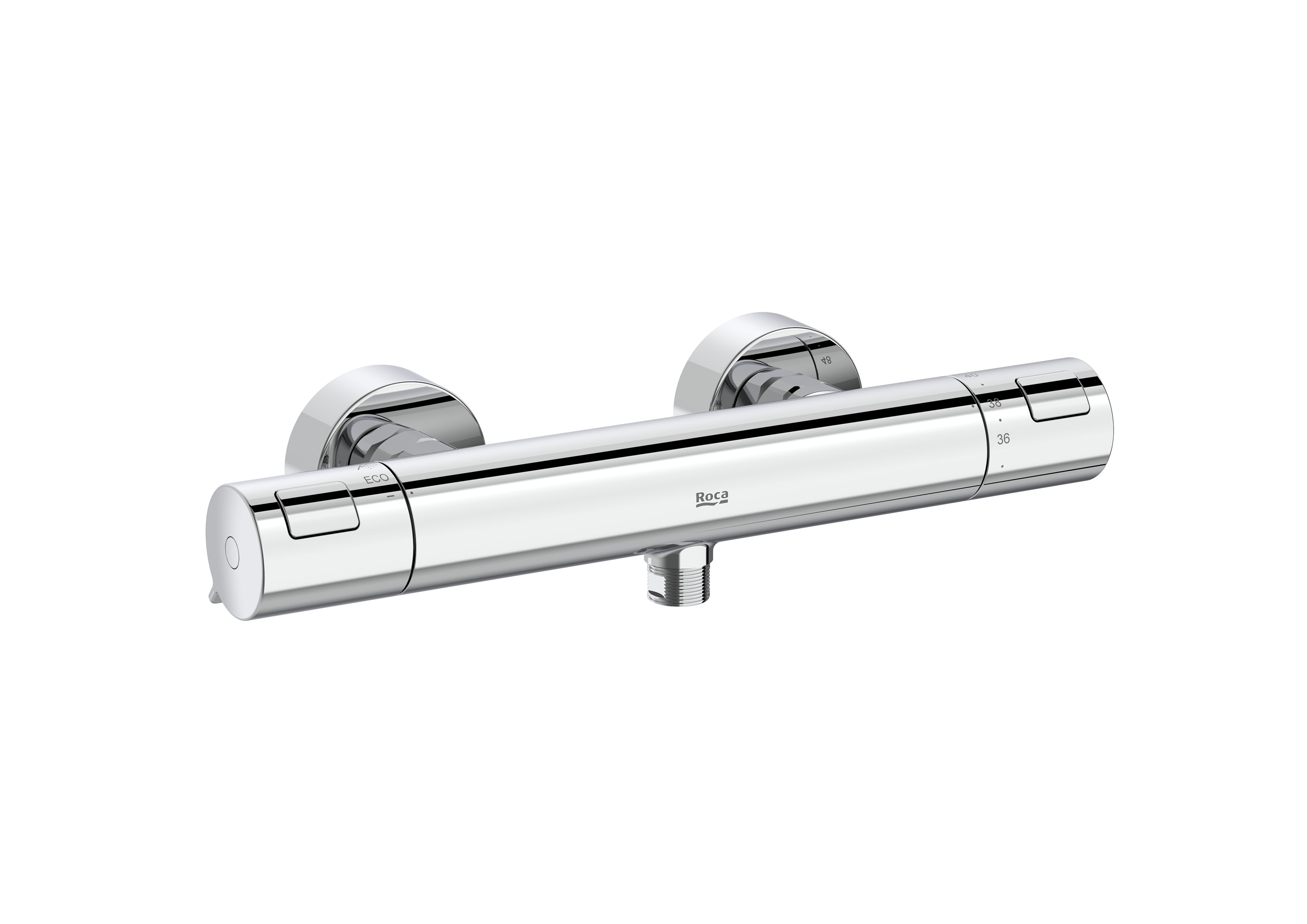 Μπαταρίες ντους / λουτρού Chrome T-500 A5A2E18C00 Roca