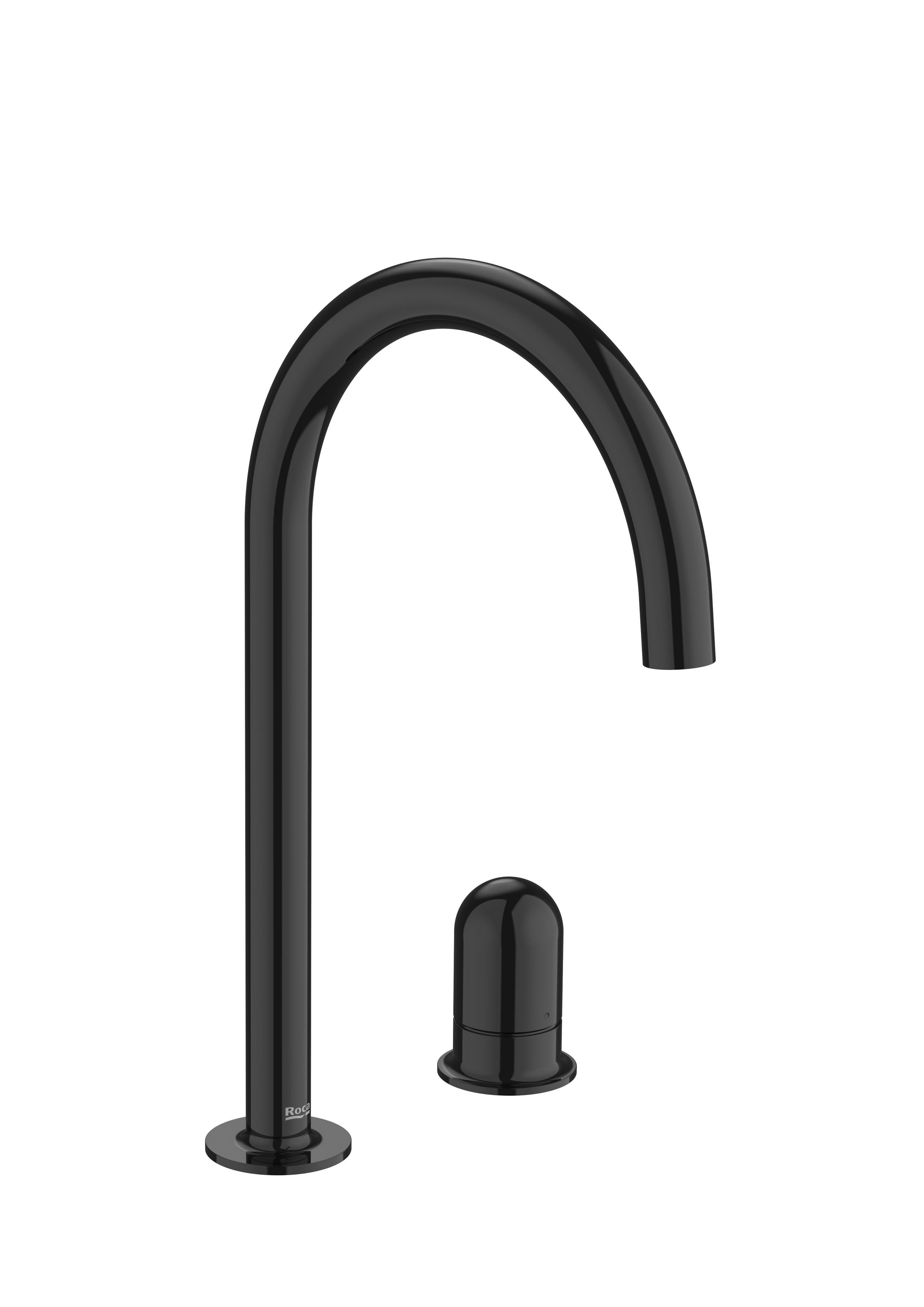 Μπαταρίες νιπτήρα Titanium black Nu A5A3W3FCN0 Roca