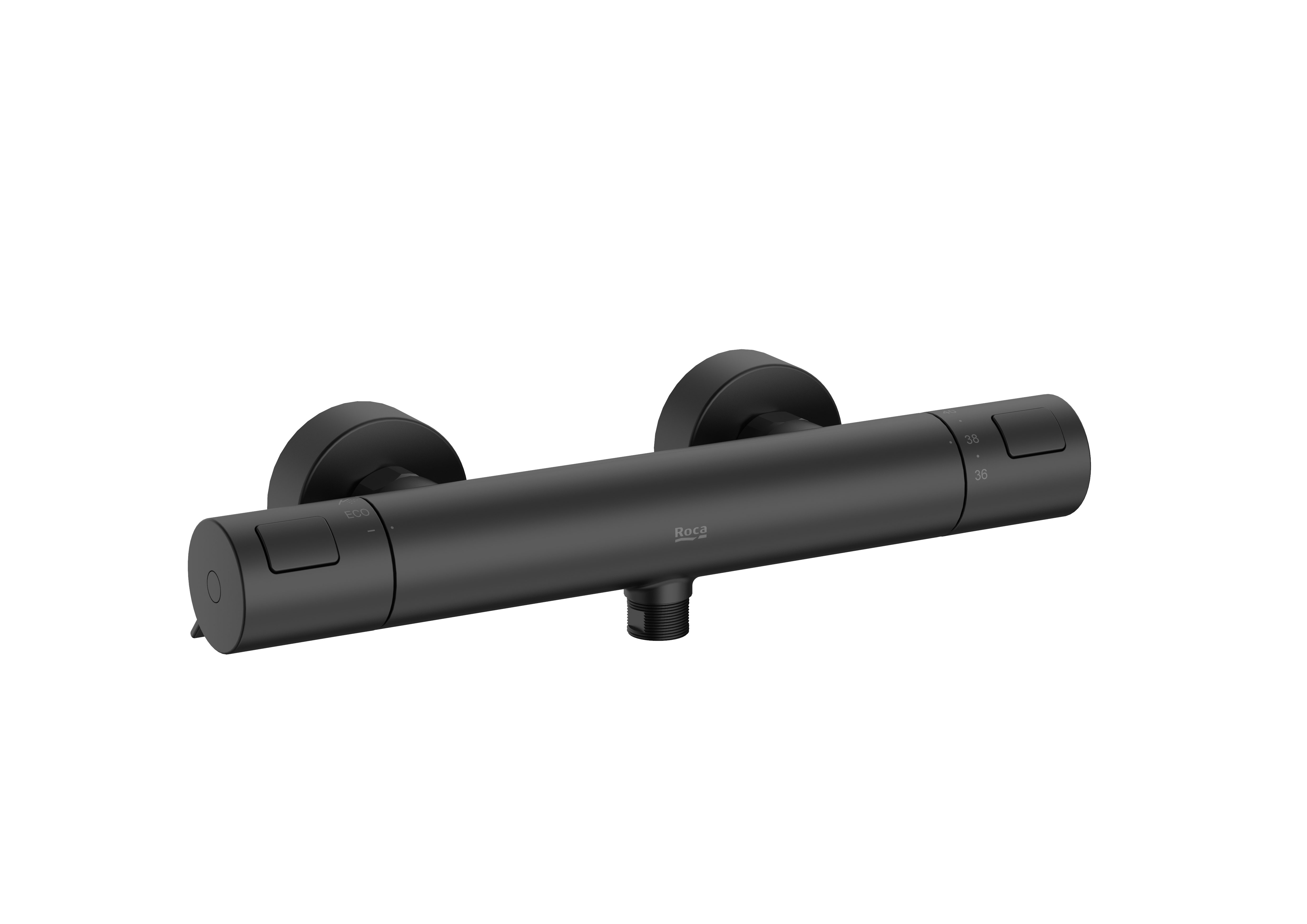 Μπαταρίες ντους / λουτρού Matt Black T-500 A5A2E18NB0 Roca